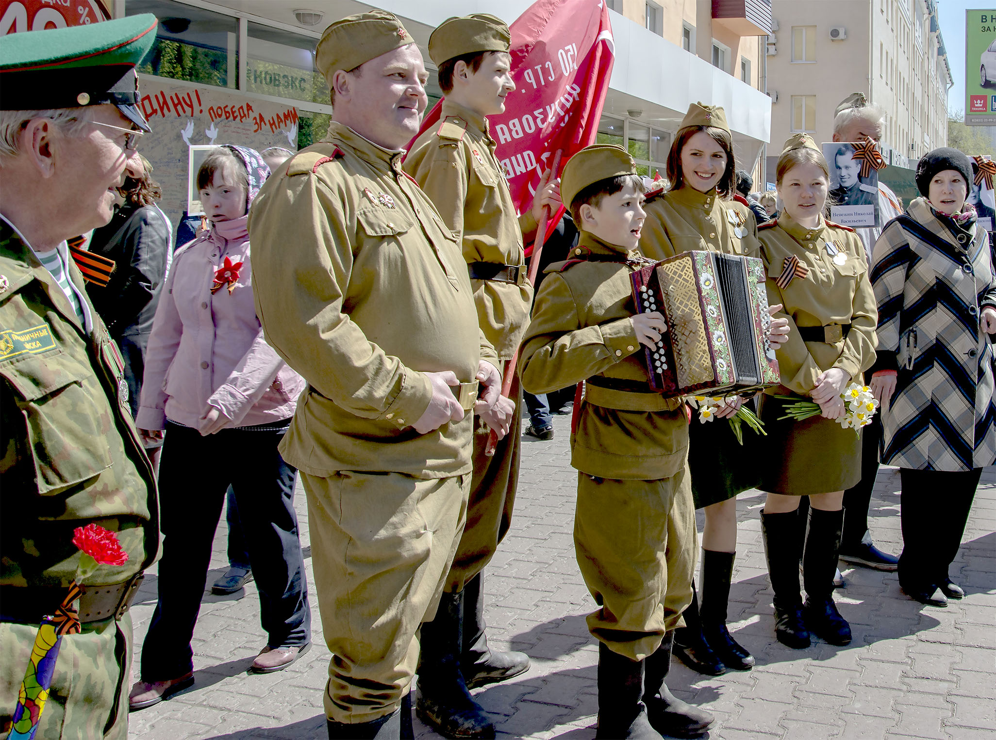 72 годовщина Великой Победы в Барнауле!