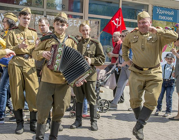 74-ая годовщина Великой Победы в Барнауле